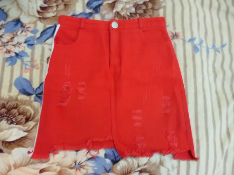 Джинсовая юбка для девочки