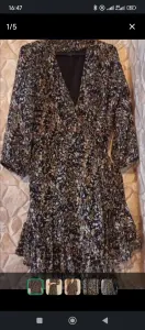 Платье на запах- шифон