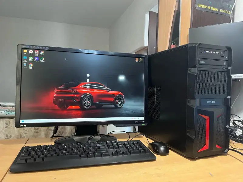 Игровой компьютер ПК: 12-ядерный процессор, 16 ГБ ОЗУ, 1 ТБ HDD, SSD, RX 580 8 ГБ