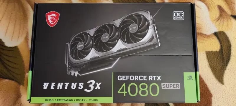 Видеокарта RTX 4080 SUPER MSI