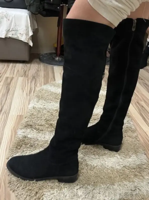 Женская обувь БУ и новая - Ботфорты из натуральной замши - Вся Беларусь - Фото 3 Ботфорты из натуральной замши - Вся Беларусь - 238655 - Доска объявлений Kupika.by - Фото 3