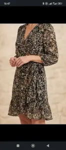 Платье на запах- шифон