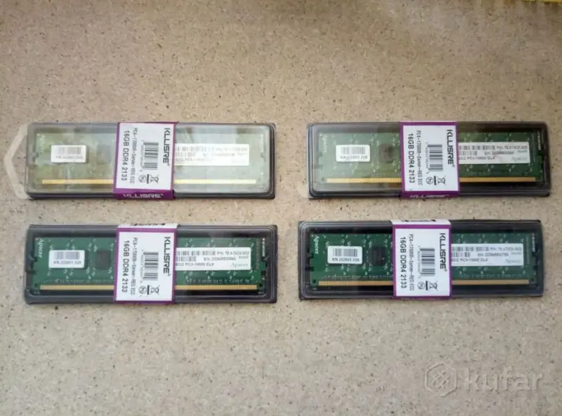 Оперативная память apacer ecc 2gb ddr3pc3-1060