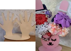 Подставка для резинок, пальчикового театра, новая