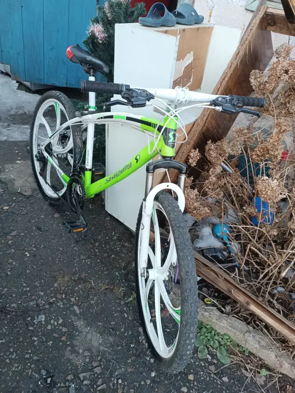 Велосипед ShiDong спорт 26" литьё дисковые тормоза