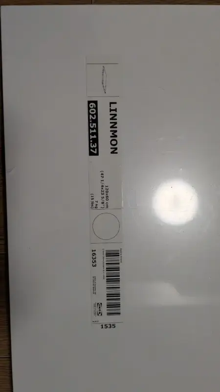 Столешница IKEA 120x60 см (в упаковке) - Вся Беларусь - 239313 - Доска объявлений Kupika.by - Фото 2