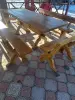 Мебель и аксессуары для сада - Уличные стол и скамейки из массива дуба - Вся Беларусь - Фото 2 Уличные стол и скамейки из массива дуба - Вся Беларусь - 239465 - Доска объявлений Kupika.by - Фото 2