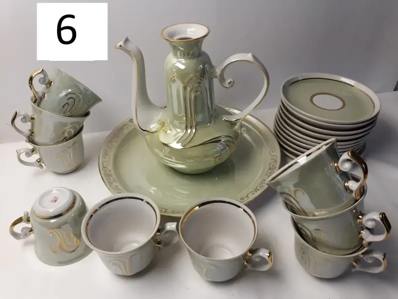 Сервиз кофейный-чайный фарфоровый (МФЗ, СССР) - Вся Беларусь - 175219 - Доска объявлений Kupika.by - Фото 5