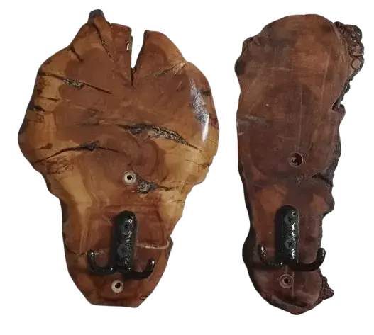 ВЕШАЛКИ ИЗ ДУБА.