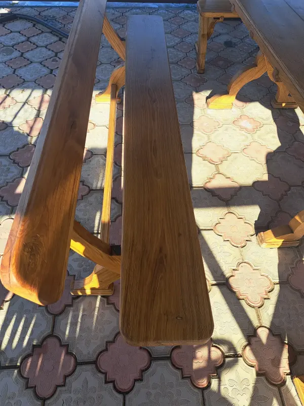 Уличные стол и скамейки из массива дуба - Вся Беларусь - 239465 - Доска объявлений Kupika.by - Фото 9