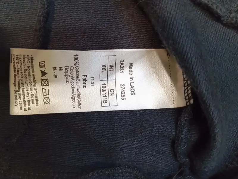 Мастерка олимпийка худи Armani XXL оригинал. - Вся Беларусь - 239115 - Доска объявлений Kupika.by - Фото 7