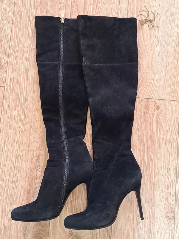 Сапоги-батфорты RIBBICA на шпильке, р.36, б.у