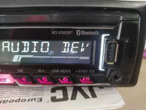 USB-магнитола JVC KD-X320BT Bluetooth
