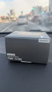 Garmin Fenix 7X Pro Sapphire Solar черные часы