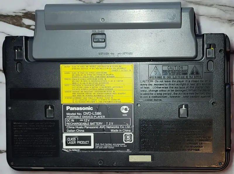 Видео, DVD и Blu-ray плееры - Портативный DVD-плеер Panasonic DVD-LS86 - Вся Беларусь - Фото 2 Портативный DVD-плеер Panasonic DVD-LS86 - Вся Беларусь - 239399 - Доска объявлений Kupika.by - Фото 2