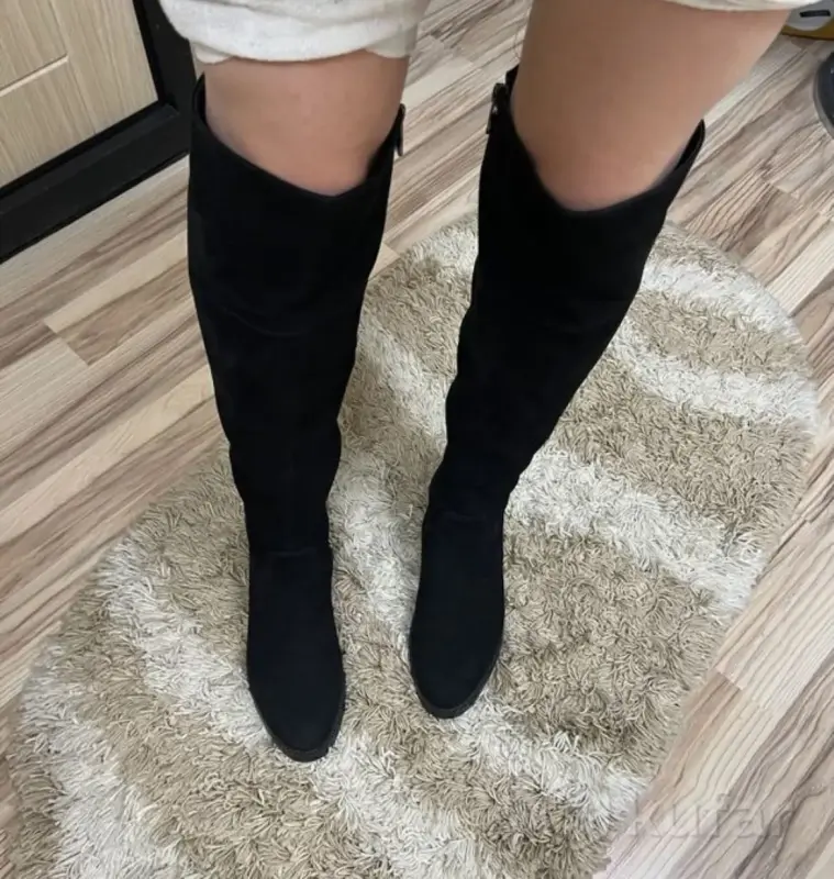 Женская обувь БУ и новая - Ботфорты из натуральной замши - Вся Беларусь - Фото 2 Ботфорты из натуральной замши - Вся Беларусь - 238655 - Доска объявлений Kupika.by - Фото 2