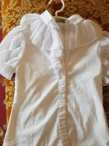 блузка белая школьная