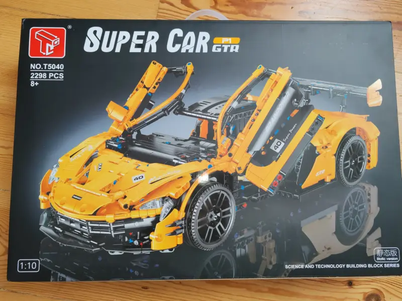 Конструктор. Пульт управления, 2298 деталей.