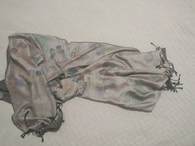 Шарф/палантин PASHMINA, 70%-кашемир, 30%-шелк - Вся Беларусь - 239331 - Доска объявлений Kupika.by - Фото 2