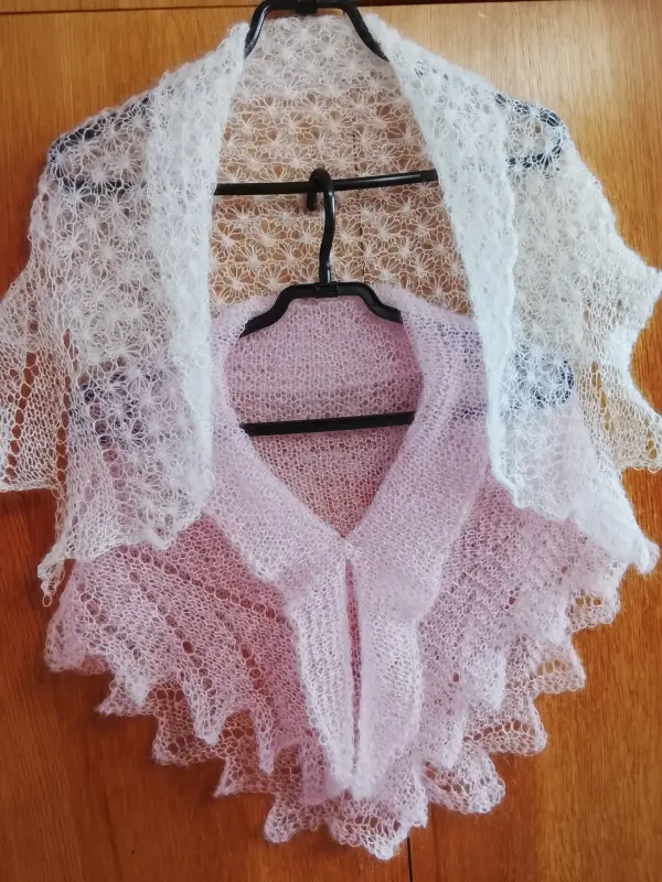 Платки пуховые