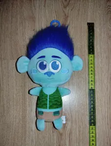 Мягкая игрушка - брелок Тролль Цветан