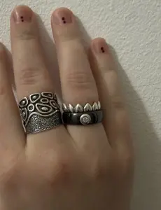 Серебряный набор ручной работы