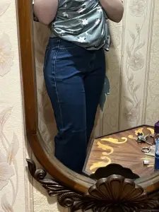 Джинсы синие