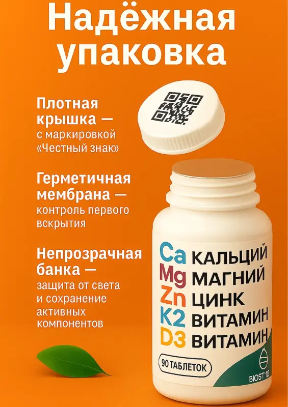 Кальций Магний Цинк Д3 К2 90 табл. - Вся Беларусь - 241173 - Доска объявлений Kupika.by - Фото 6