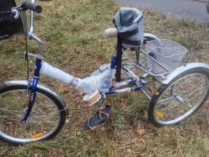 Трёхколёсный взрослый велосипед