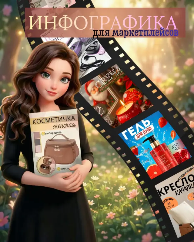 Инфографика для маркетплейсов