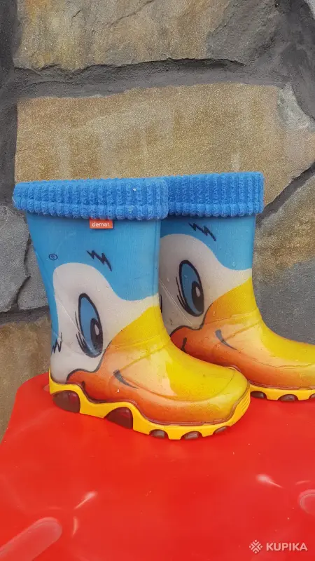 Резиновые сапожки польской фирмы "Demar"