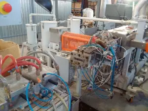 Экструзионная линия ICMA San Giorgio для производства террасной доски «БелДэк»