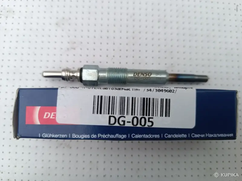 Свеча накаливания 11V M10/1 Denso DG-005 original plug - Вся Беларусь - 243526 - Доска объявлений Kupika.by - Фото 2