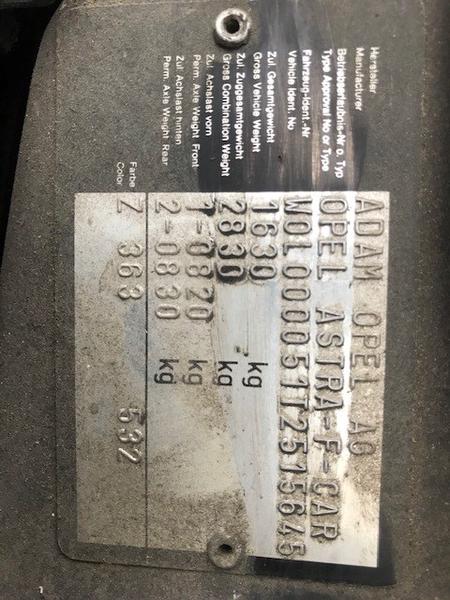 Б/У запчасти Opel Astra F 1991-1998 с доставкой - Вся Беларусь - 246640 - Доска объявлений Kupika.by - Фото 5