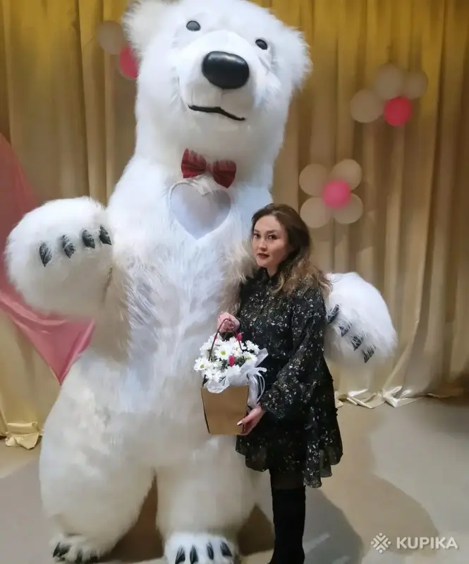 АНИМАТОР БЕЛЫЙ МЕДВЕДЬ МИШКА ЧЕБУРАШКА ГОРИЛЛА ЛАБУБУ РОСТОВЫЕ КУКЛЫ БУМАЖНОЕ ШОУ В БРЕСТ КОБРИН И ОБЛАСТЬ - Вся Беларусь - 246176 - Доска объявлений Kupika.by - Фото 6