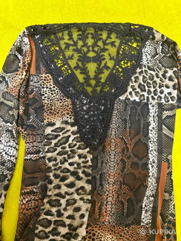 Кофта туника модный принт