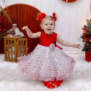 Нарядное платье для девочки 1-2 лет