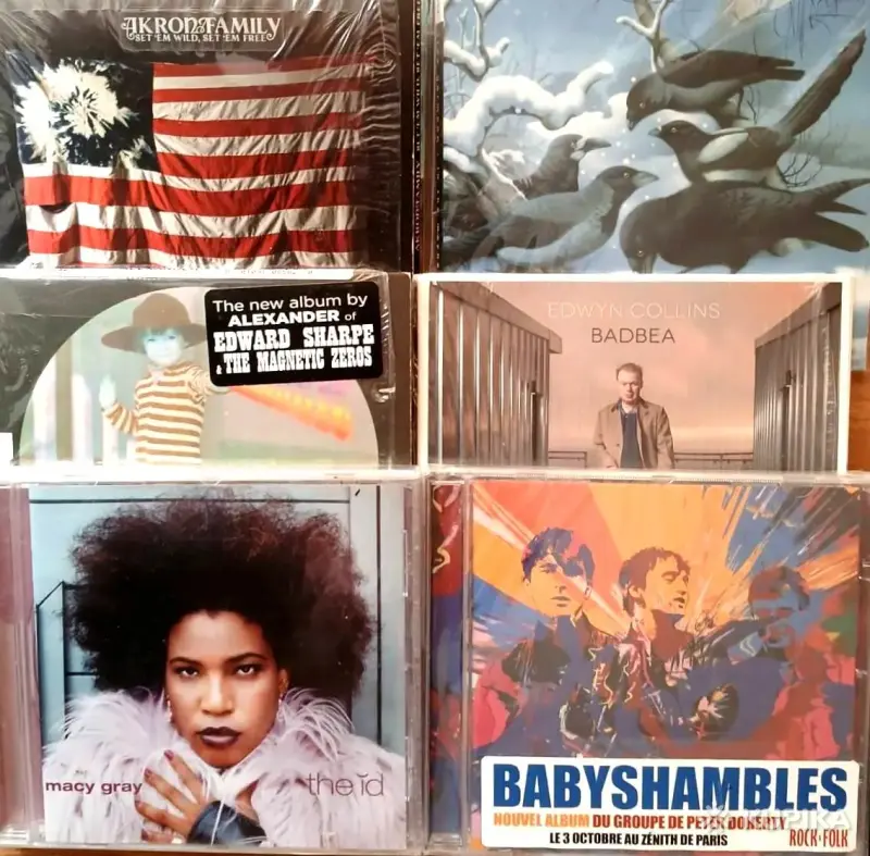 Рок-кантри-джаз__фирменные CD диски