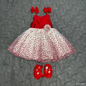 Нарядное платье для девочки 1-2 лет