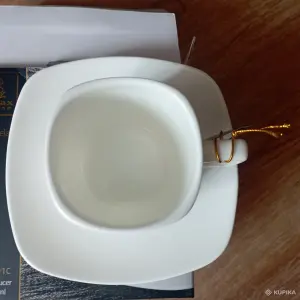 Чашка с блюдцем Wilmax WL‑993003/1C (200 мл)