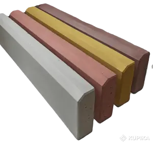 Борт тротуарный 1000*200*80мм (цветной)