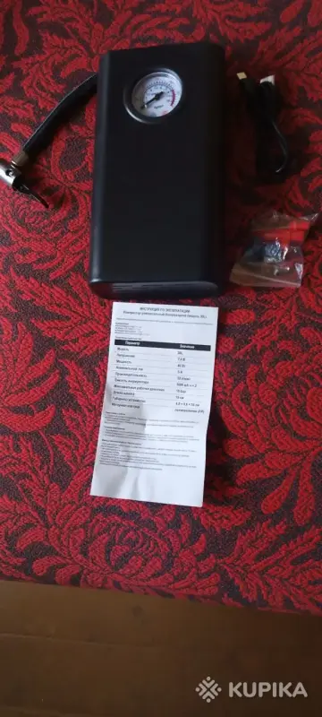 Компрессор универсальный беспроводной, новый - Вся Беларусь - 243121 - Доска объявлений Kupika.by - Фото 3