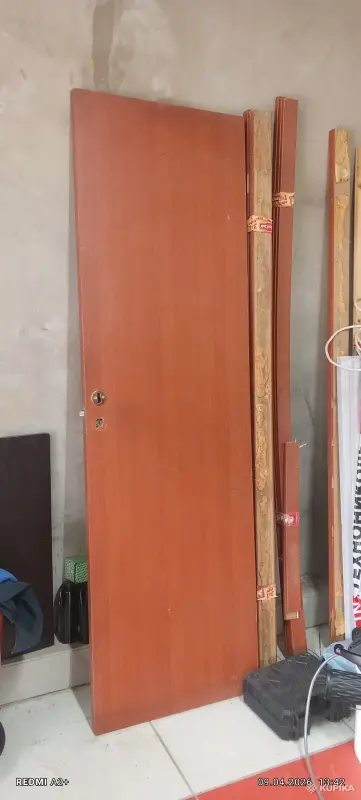 Дверь межкомнатная времянка