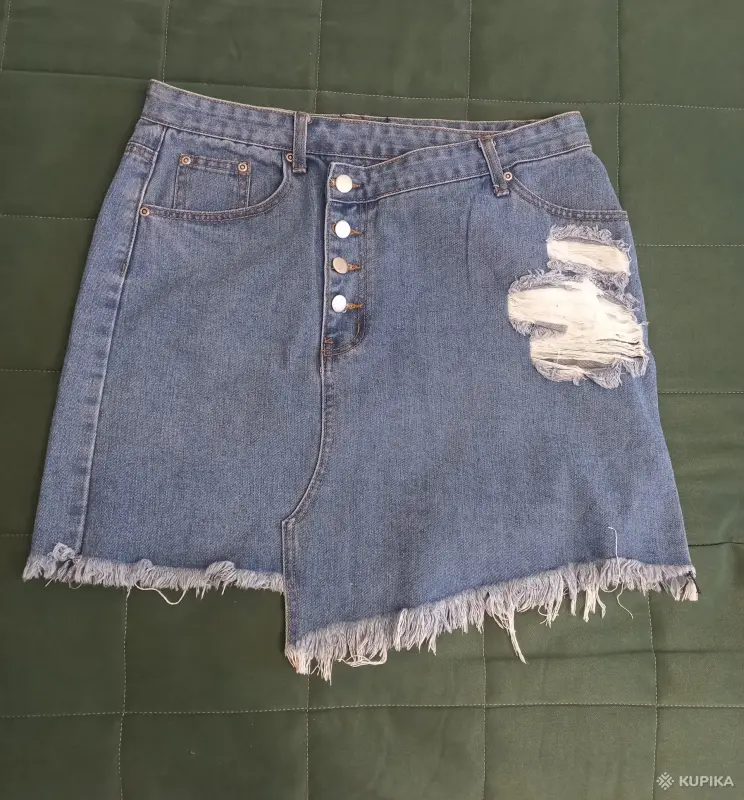 Юбка женская джинсовая