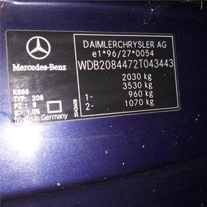 Б/У запчасти Mercedes CLK W208 1997-2003 с доставкой