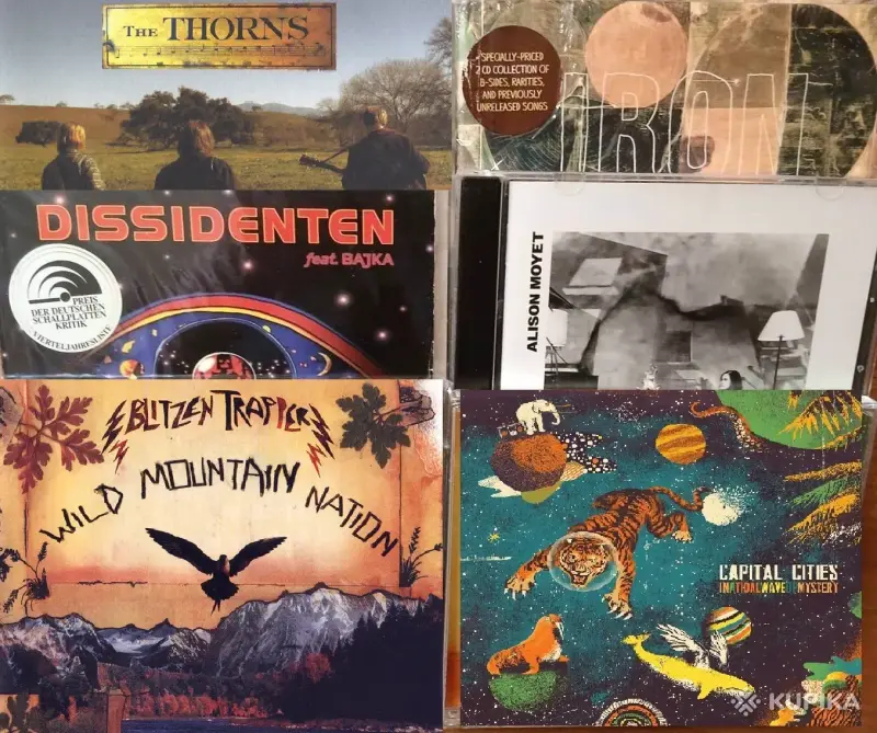 Оригинальные CD диски (США_Европа)