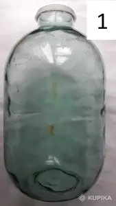 Бутыли стеклянные 10 л, б/у