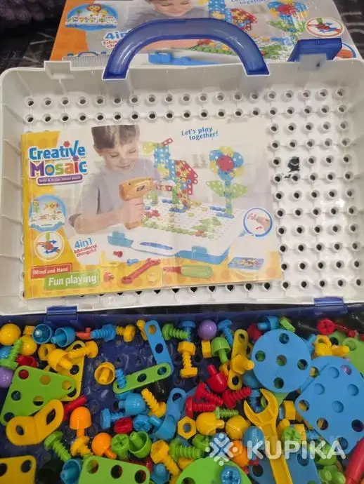 Развивающий конструктор с шуруповёртом - Вся Беларусь - 244576 - Доска объявлений Kupika.by - Фото 2