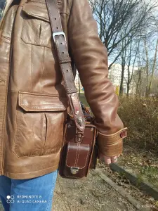 дорожная мужская сумка .кожа.