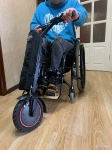 Электро приставка для инвалидной коляски